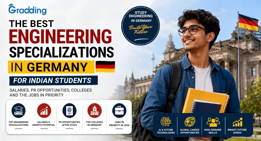 Attractive Engineering branches in Germany for Indian students | Gradding.com