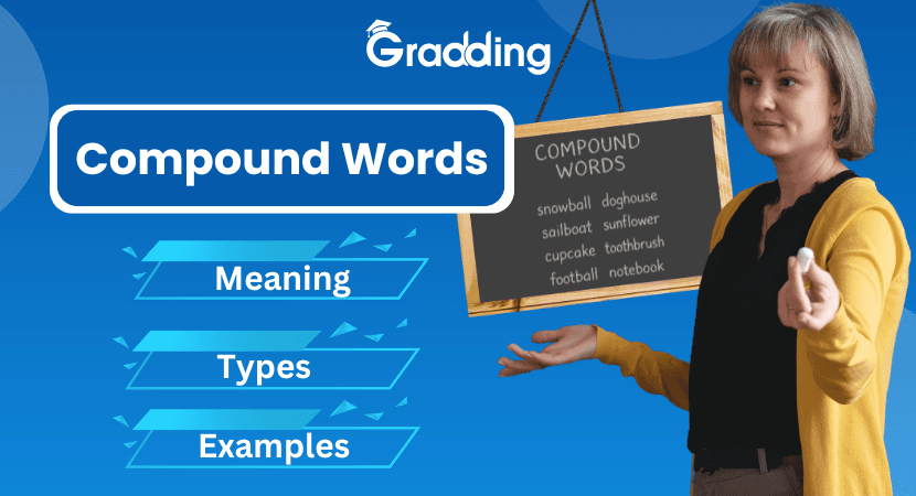 Learn about Compound words with examples and practice worksheets| Gradding.com