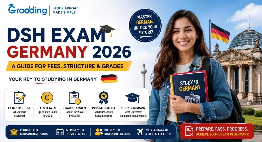 Let us discover DSH exam Germany structure, fees and exam tips | Gradding.com