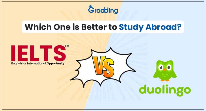 Get a detailed guide on the difference between Duolingo vs IELTS with Gradding.com