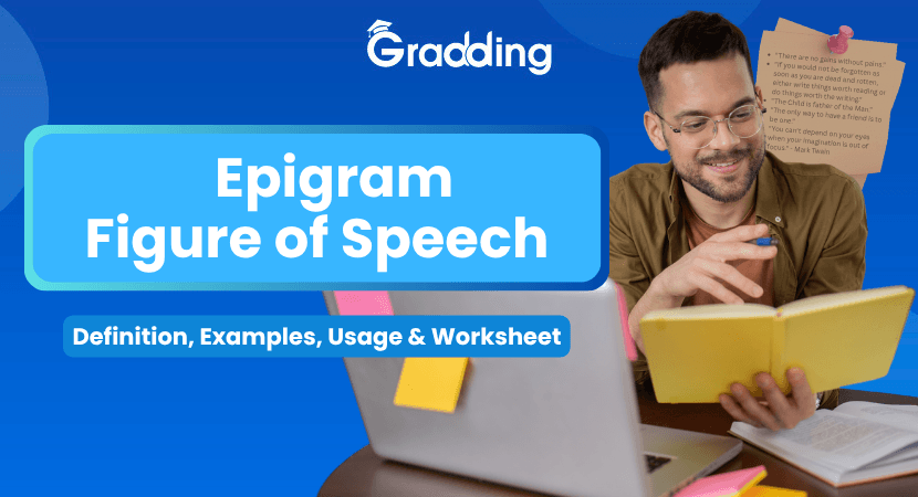 Understand the epigram figure of speech with Gradding.com