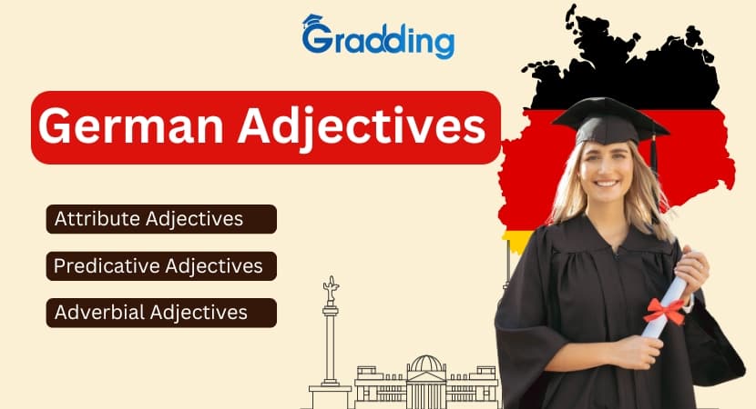 Learn about German adjectives I Gradding.com