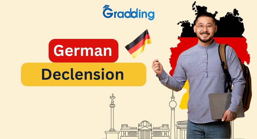 Learn about the German Declension meaning, types, chart, uses, and examples | Gradding.com