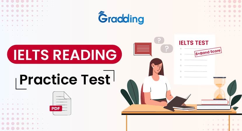 Free IELTS Reading Practice Test PDF | Gradding.com