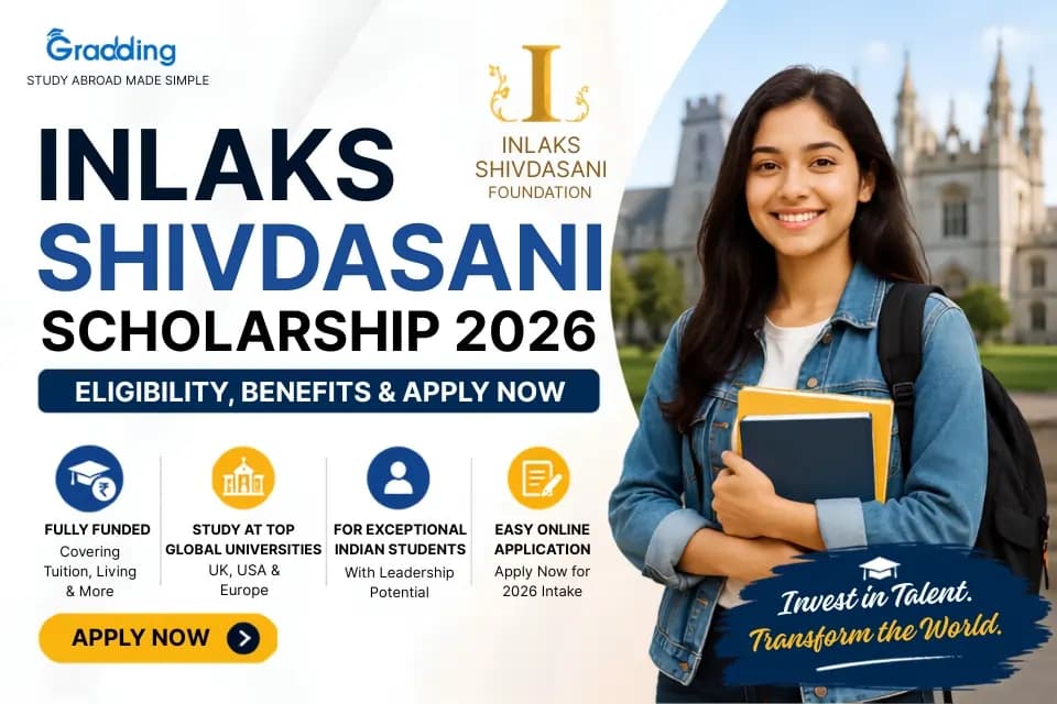 Let us discover Inlaks Scholarship 2026, eligibility & more | Gradding.com