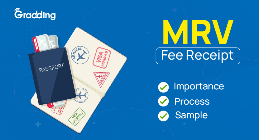 How to Get an MRV Fee Receipt With Gradding.com