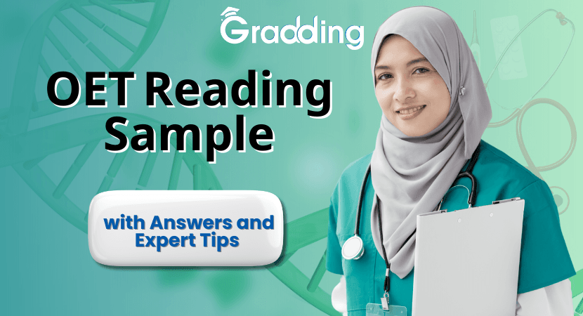 Discover OET Reading Samples with Gradding.com