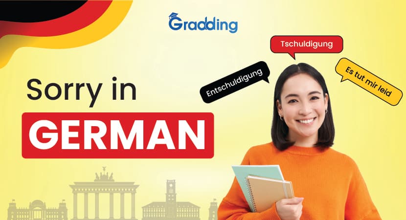 Explore different ways to sorry in German |Gradding.com