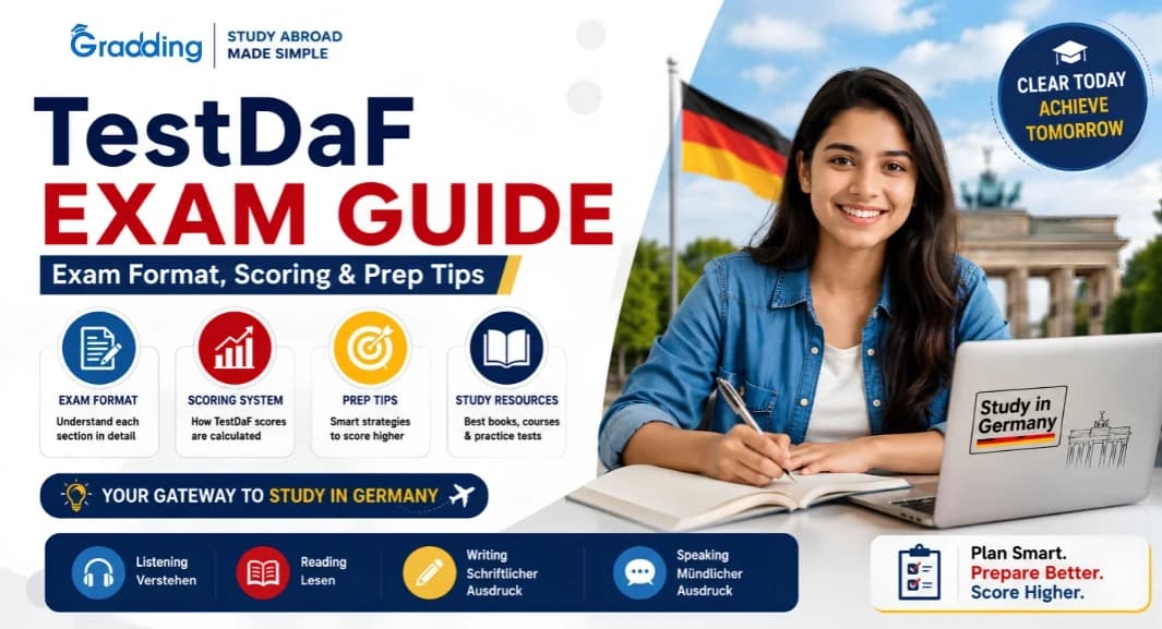 A comprehensive Guide in the TestDaF exam 2026 with Gradding.com
