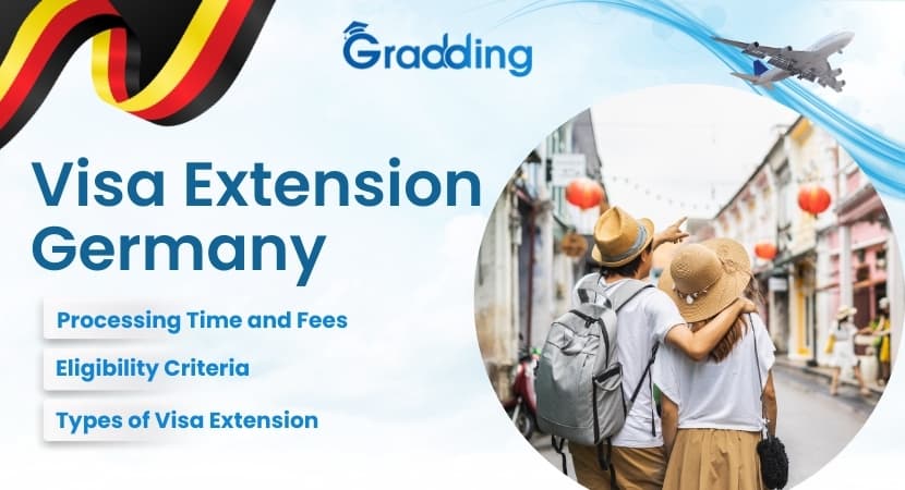 Student visa extension Germany| Gradding.com