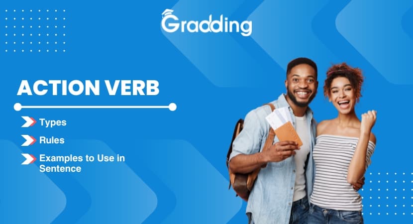 Learn to Use Action Verb with Gradding.com