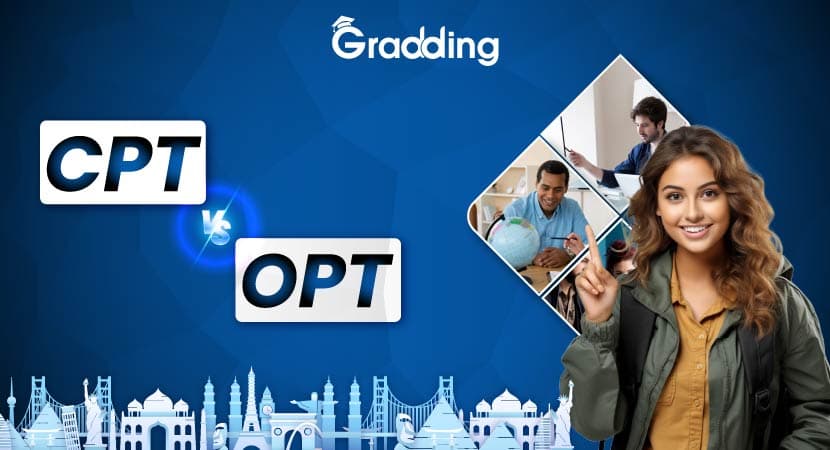 CPT vs OPT | Gradding.com