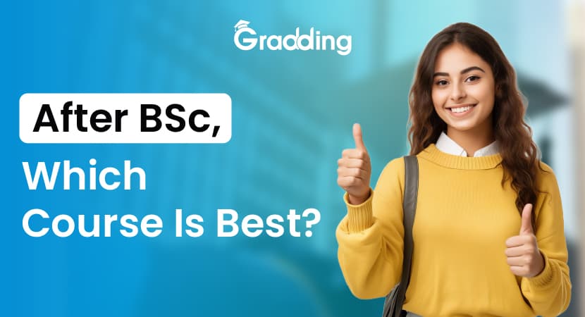 After BSc Which Course Is Best After BSc which course is best | Gradding.com