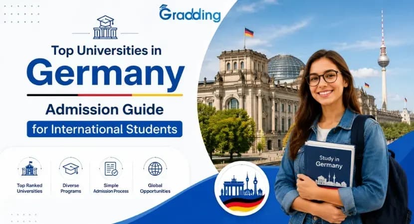 Top Universities in Germany Admission Guide for International Students Study at Top Universities in Germany 2026| Gradding.com