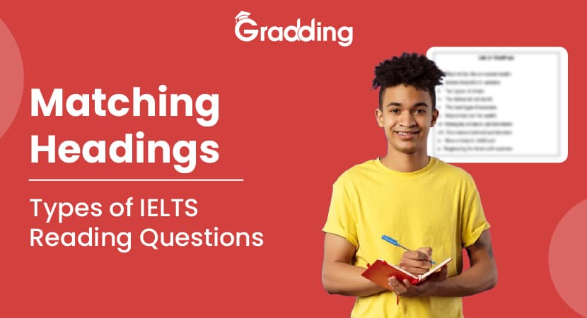 IELTS Reading Matching Headings IELTS Reading Matching Headings