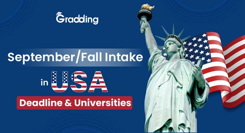 Fall Intake in USA Universities Get Help for Admissions During Fall Intake in USA | Gradding.com