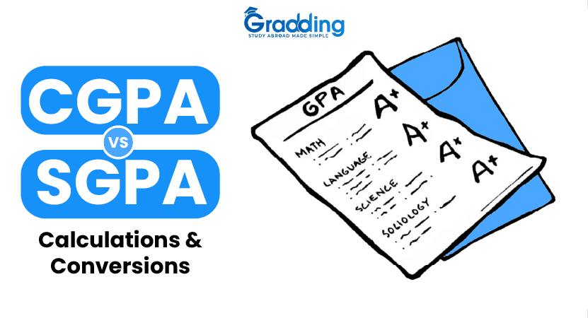 SGPA vs CGPA: Calculations & Conversions Understand the difference between SGPA and CGPA with Gradding.com