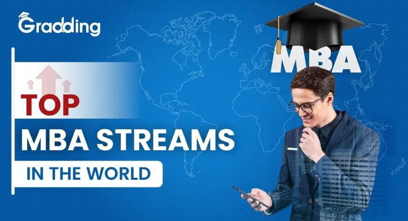List of top MBA specialization for International Students Discover the best MBA streams in 2025-26 & career prospects | Gradding.com