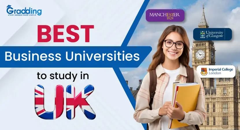 Top 10 Business Schools in UK Explore the top 10 business schools in UK such as Oxford, Cambridge, UCL, Manchester, Reading, Edinburgh, & more | Gradding.com