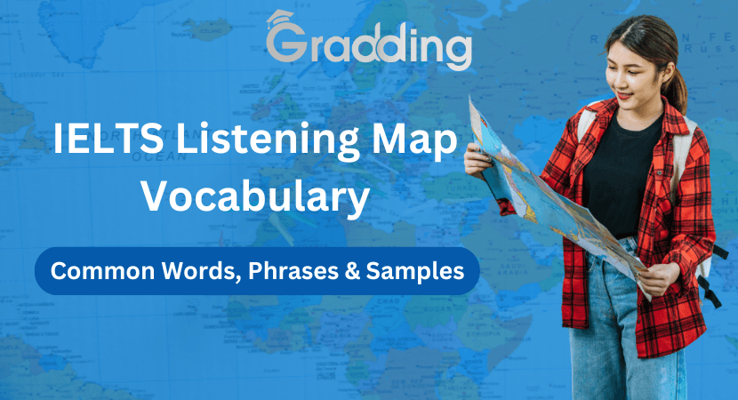 IELTS Listening Map Vocabulary IELTS Listening Map Vocabulary | Gradding.com