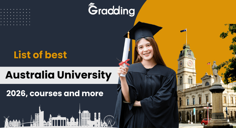 List of best Australia University 2026, courses and more Explore top 10 Australian universities and scholarships | Gradding.com