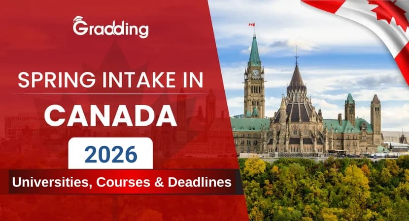Spring Intake in Canada 2026 Discover May intake courses in Canada|Gradding.com