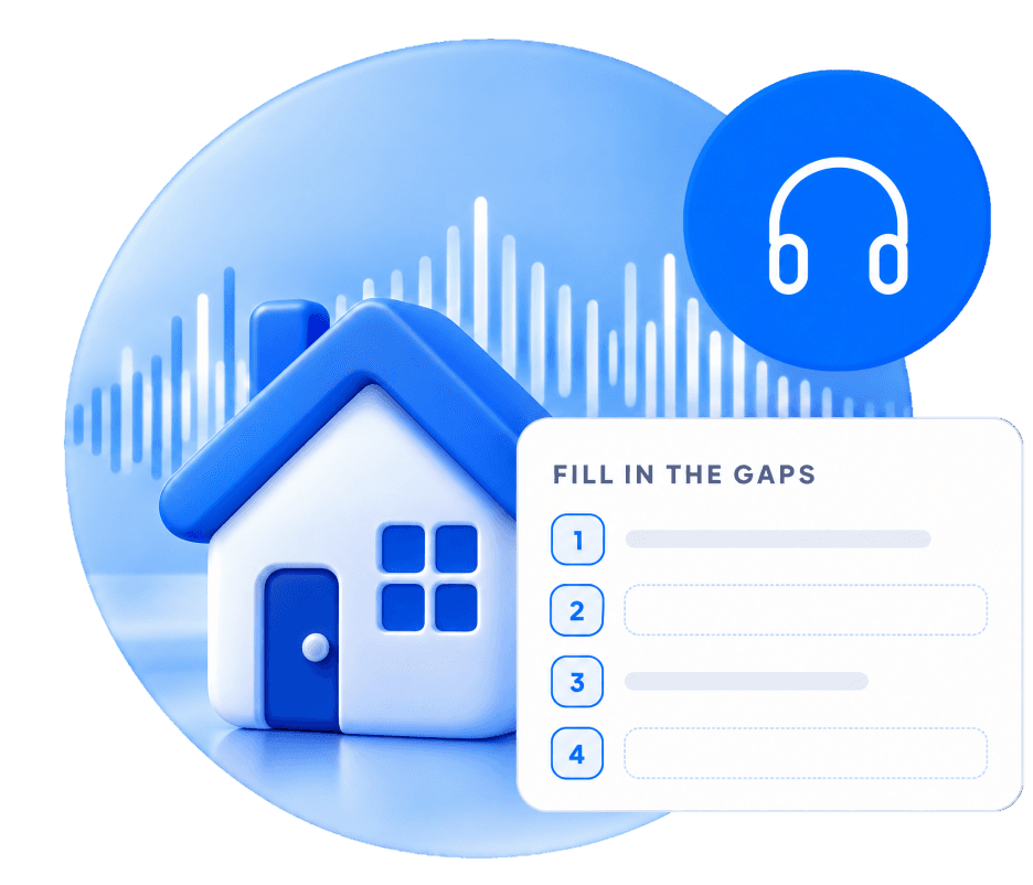 Student Union Registration Form IELTS listening test illustration