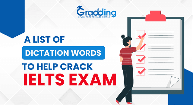A List of Dictation Words to Help Crack IELTS Exam