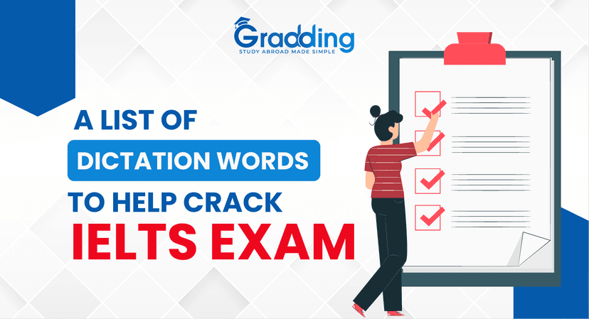 A List of Dictation Words to Help Crack IELTS Exam